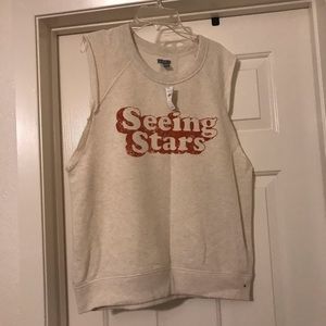 American Eagle Aerie - Sleeveless Sweatshirt- M